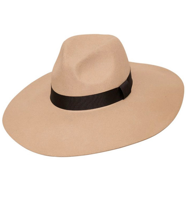 wide brim floppy fedora hat